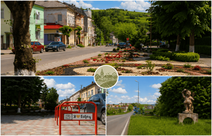 Історичний центр і ринкова площа в Бібірці