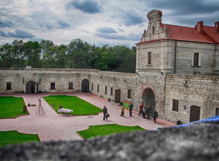 Збаразький замок в Тернопільській області