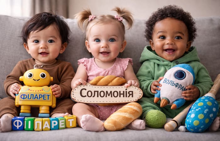 Найдивніші імена дітей
