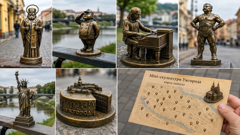 Міні-скульптури Ужгород