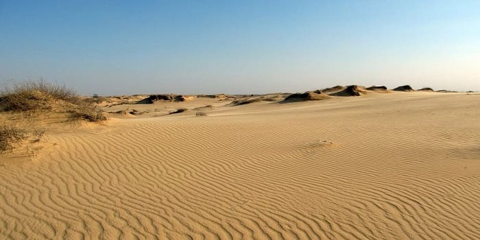 История создания песков в Херсонской области.