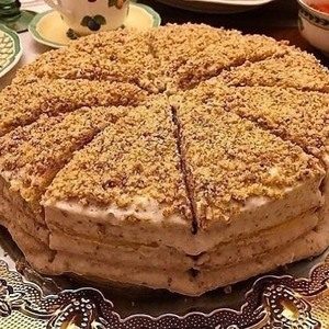 вкусный торт сметанник