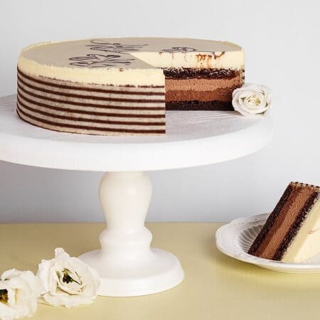 Как приготовить десерт Три шоколада?