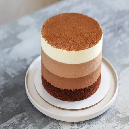 Как приготовить десерт Три шоколада?