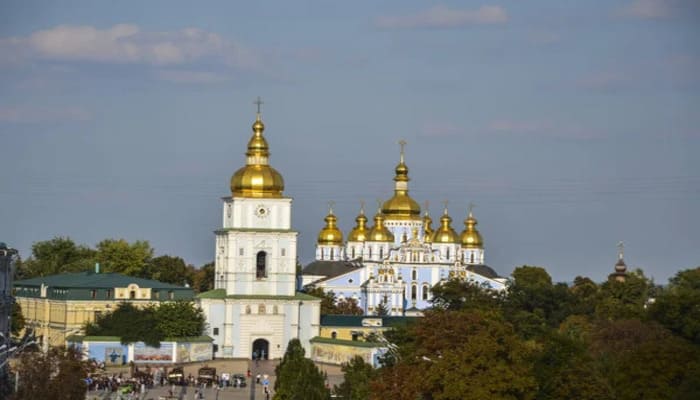 Михайловский златоверхий собор в Киеве.