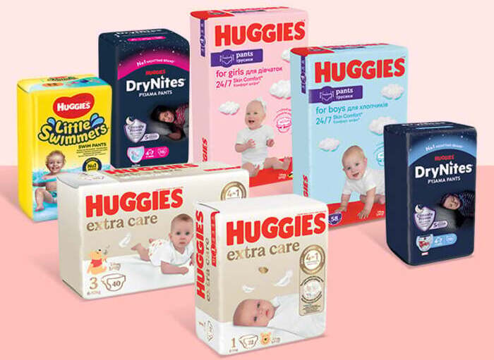 Huggies історія бренду