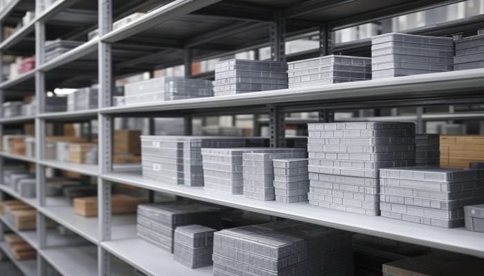 Металічні стелажі