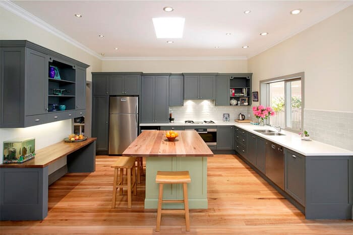 освещение в кухне: варианты