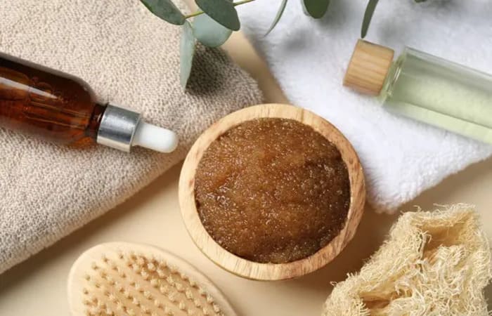 Скраб з содою та медом