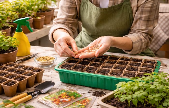 Коли починати вирощування розсади