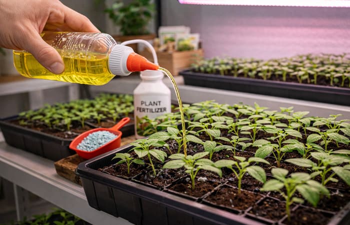 підживлення розсади