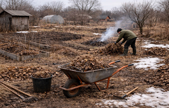 Когда начинать подготовку огорода?
